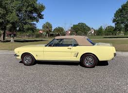 Image result for Springtime Yellow 1966 Mustang