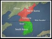 38th parallel dividing North Korea and South Korea | Download ...