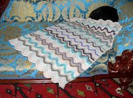 23 wide x 65 long full bed runner: Knitting Patterns Galore Feather Fan Baby S Blanket