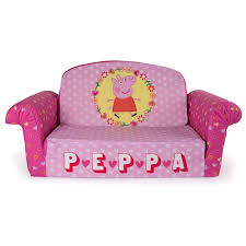 Marshmallow Furniture Children S Upholstered 2 In 1 Flip Open Sofa Peppa Pig Toys R Us Canada