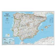 Portugal recorded 653878 coronavirus cases since the epidemic began, according to the world health organization (who). National Geographic Kaart Spanje En Portugal Engels