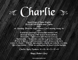 Charlie Charlie Old English Names Baby Names