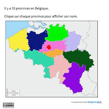 Consultez la carte politique de la belgique. Les 10 Provinces De Belgique By Russo Sandra On Genially