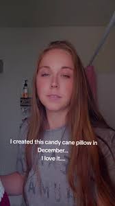 Giant Candy Cane Pillow