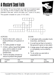Bible color coding bible coloring bible for kids bible school seed craft parables of jesus bible coloring sheets mustard seed parable parables. Mustard Seed Faith Crossword Sermons4kids