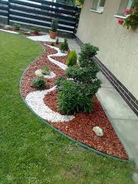 44 Magical Front Yard And Backyard Gravel Garden Design Ideas Decoraciondejardinespequ Landscaping With Rocks Front Yard Landscaping Rock Garden Landscaping