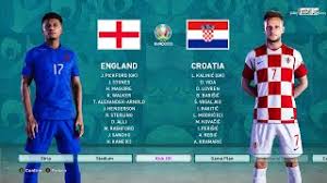 The eurovision song contest 2021 is set to be the 65th edition of the eurovision song contest. Pes 2020 England Vs Croatia Euro 2020 New Kits Sancho Vs Modric Gameplay Pc Youtube