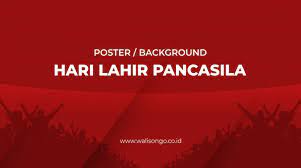 17 contoh poster pendidikan menarik penjelasan gambar lengkap. Download Poster Hari Lahir Pancasila Background Ucapan Terbaru Gratis