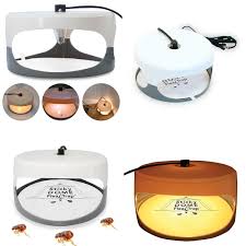 Utility Non Toxic Healthy Pet Home Led Light Sticky Flea Trap Pest Control Tool Killer Catcher Wish