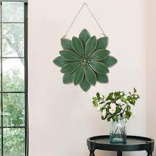 A wide variety of metal wall art flowers options are available to you, such as plastic type, fabric type, and plant fiber type. Metal Flowers Wall Decor Outdoor Art Large Vintage Blue Flower With Rope For Bedroom Living Room Patio Decoration 13 5 X 1 6 Plaques Wall Art Kolenik Patio Lawn Garden