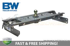B & w fifth wheel hitch brake controllers & wires. B W Turnover Ball Gooseneck Trailer Hitch For 1999 2010 Ford F250 F350 Gnrk1108 Ebay