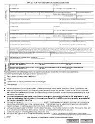 Application For Confidential Marriage License Marriage License Marriage License Application Marriage Records