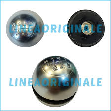 POMELLO CAMBIO COMPLETO Per Alfa Romeo Mito 6 Marce Lente Impugnatura Pelle  EUR 23,99