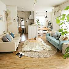 部屋全体 冬支度 ダイソー 西海岸インテリア クリスマスツリー などのインテリア実例 2016 11 28 09 44 27 roomclip ルームクリップ こたつ インテリア インテリアデザイン インテリア コンセプト