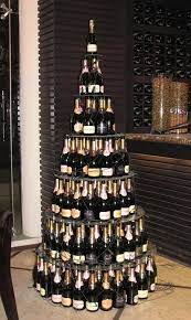 Snow topped bottle brush tree bottle brush, mica and beads 6x2.75 #rh162503 $12.99 add to cart in stock: A Few Of The Best Wine Bottle Christmas Trees Blog Your Wine