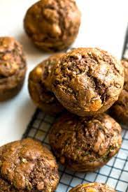 Zucchini And Apricot Muffins Recipe Recipe Apricot Muffins Baked Pumpkin Recipes