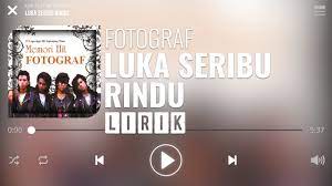 Dm am bb c (2x) bb f g am. Fotograf Luka Seribu Rindu Lirik Youtube