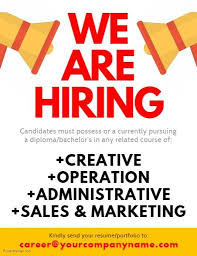 Unmatched expertise · premium support 24/7 · leading industry experts We Are Hiring Flyer We Are Hiring Were Hiring Flyer Sales And Marketing