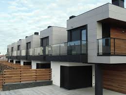 14 Viviendas Adosadas En Hondarribia Gipuzkoa Townhouse Exterior Modern Townhouse Townhouse Designs