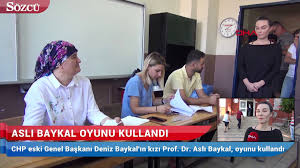 Aslı baykal, tıp alanında yaptığı çalışmaların dışında siyaset gündeminde de zaman zaman gündem konusu olmakta. Asli Baykal Oyunu Kullandi Dailymotion Video