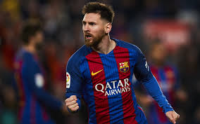 تحميل خلفيات 4k ليونيل ميسي 2018 الهدف برشلونة الدوري