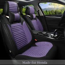 Linen Flax Leather Seat Covers For Honda Jade Civic Greiz Spirior Xrv Crv Elysion Breathable 5 Seat Cushion S Leather Seat Covers Seat Covers Cheap Seat Covers