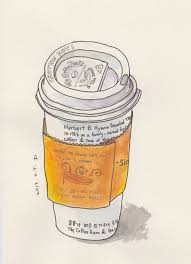 Coffee Bean And Tea Leaf Coffee Illustration Starbucks Illustration Coffee Art