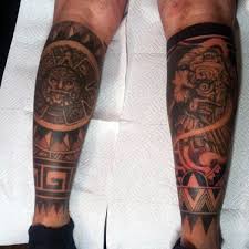The aztec sun tattoo represents the heavens, as they worshiped this powerful god. Top 77 Aztec Tattoo Ideas 2021 Inspiration Guide