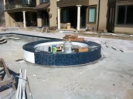 Watson 360 Degree Spa Falls Custom Glass Tile Hand Crafted From An Artist In California Beautiful Pools Spa Pool Swimming Pools