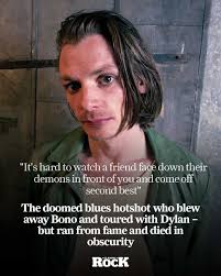 Chris Whitley was signed to the same label as Dylan and Springsteen and  brought the blues into the 1990s, but success eluded him. Full story via  the link in the comments. 📸