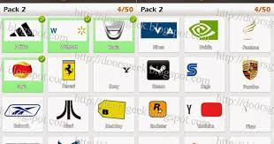 Logo game is just for you. Logo Game Guess The Brand Regular Pack 2 Doors Geek