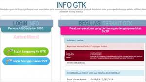 Info Gtk Terbaru Sudah Kembali Normal Cek Nama Penerima Info Gtk Kemdikbud Go Id Syarat Pencairan Tribun Kaltim