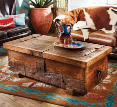 The brooklyn & max dixon mango wood and metal 32 in. Rustic Tables Old West Rustic Coffee Table