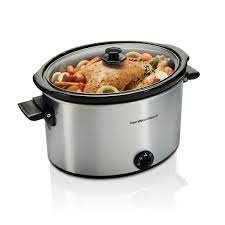 Ranges in size will be from 1.5 quarts all the way up to 8 quarts and pretty much everything in between. Hamilton Beach 10 Quart Slow Cooker Model 33190 Walmart Com Walmart Com
