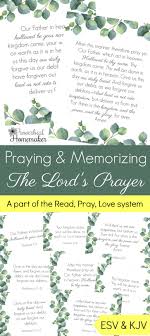 Maybe you would like to learn more about one of these? Praying And Memorizing The Lord S Prayer Proverbial Homemaker