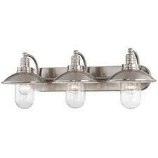 M513384 Downtown Edison 3 Bulb Bathroom Lighting Brushed Nickel At Fergusonshowrooms Com