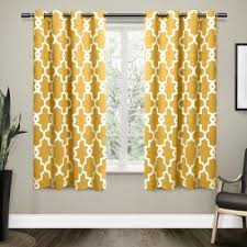 Overstock.com has been visited by 1m+ users in the past month Yellow Curtains Window Treatments The Home Depot