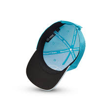 Mercedes AMG Petronas F1 Team George Russell Blue Kids Baseball Cap 2024