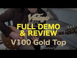 Rather, a vintage guitar that is kept in good condition will in most cases. Vintage V100gt Electric Guitar Full Demo And Review Vintage Brand Guitars Youtube