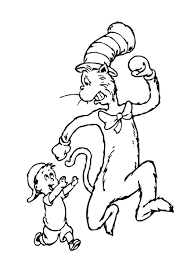 Colouring pictures cats dogs pages and on cat. Free Printable Cat In The Hat Coloring Pages For Kids