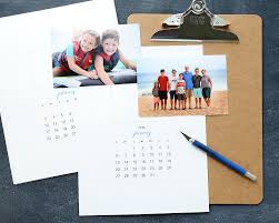 【wooden perpetual calendar】you can make the calendar of every month by rotating 7 blocks. Make A Personalized 2020 Photo Calendar Free Templates It S Always Autumn