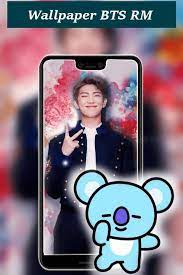 This cartoon koala is doing what he does best: Bt21 Koya Wallpaper Bts Rm Hd Fur Android Apk Herunterladen