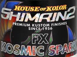 House Of Kolor S2 Fx 66 Shimrin2 Ocean Blue Kosmic Sparks Pearl Effect Pac Fx66