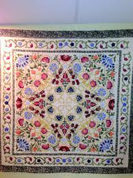 Morris Magic Pattern By Michelle Hill Called Classical Applique On Steroids 54 Square Over William Morris Designs Hand Quilting Designs Applique Quilts