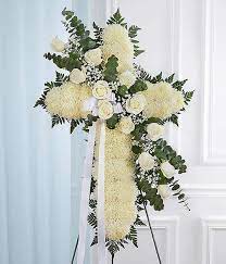 Check spelling or type a new query. White Floral Standing Cross With White Roses At From You Flowers