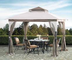 Arlington Soft Top Gazebo With Net 8 X 8 At Big Lots Patio Gazebo Patio Gazebo