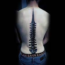 The spine tattoo has a special message that it can transmit. Top 40 Best Spine Tattoos For Men