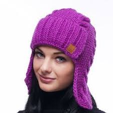 шапки ушанки вязаные спицами женские с описанием и фото Vyazannaya Ushanka Knitted Hats Crochet Hats Fox Scarf