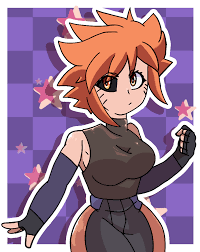 Shida Hoshiko (OC) Idle Animation : r/AnimeSketch
