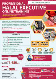 Halal executive training jakim 2020. Halal Executive Online Class During Unipeq Sdn Bhd Facebook